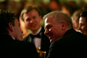 Glenn Beck dining with GWU students